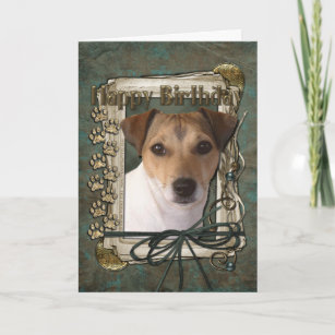 Cartes Jack Russel D Anniversaire Zazzle Fr