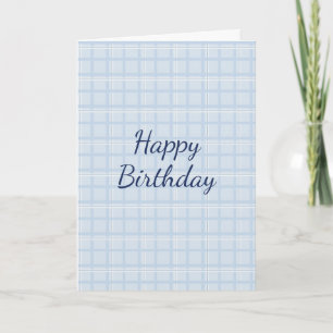 Carte Joyeux anniversaire personnalisable   Minimaliste 