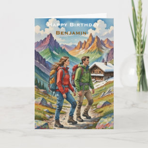 Carte Joyeux Anniversaire Personnalisé Aventurier de l'