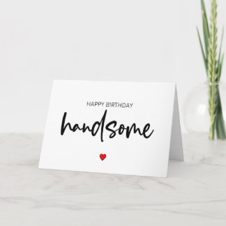 Carte Joyeux Anniversaire, Petit ami Anniversaire