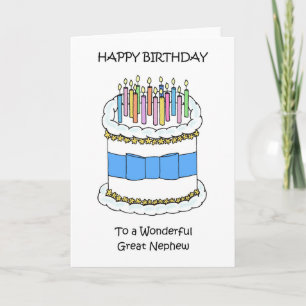 Carte Joyeux Anniversaire Petit-Neveu