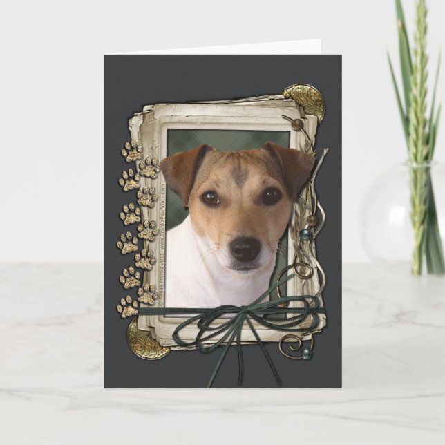 Carte Joyeux Anniversaire - Pierres de pierre - Jack Rus (Devant)