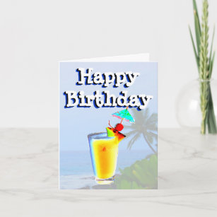 Cartes Cocktail D Anniversaire Zazzle Fr