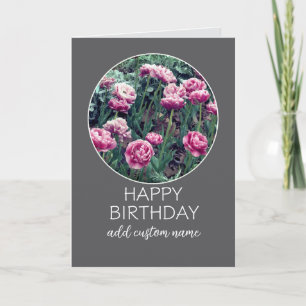 Carte Joyeux anniversaire pour personnaliser de jolies t