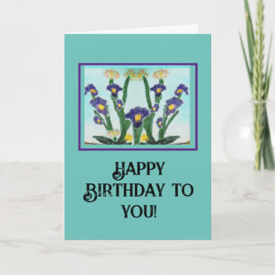 Carte Joyeux anniversaire pour vous !