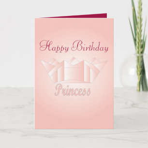 Carte Joyeux Anniversaire Princesse