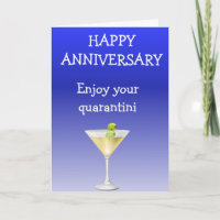 Joyeux anniversaire Profitez de votre Quarantini Q