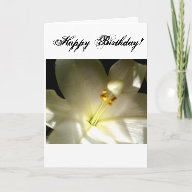 Carte Joyeux anniversaire religieux (Devant)