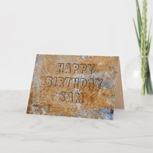 Cartes Sam D Anniversaire Zazzle Fr