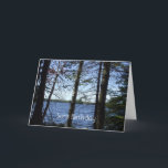 Carte Joyeux anniversaire Son-Water Tree Scène<br><div class="desc">Scène des arbres aquatiques.</div>