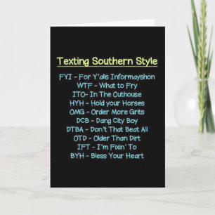 CARTE JOYEUX ANNIVERSAIRE STYLE DE TEXTE DU SUD DE DARLI