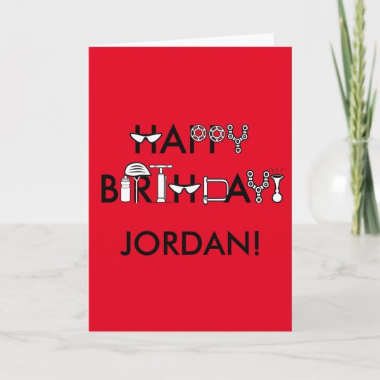 Carte Joyeux Anniversaire Stylise Et Personnalise Zazzle Fr