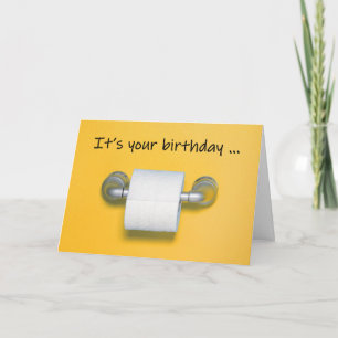 Carte Joyeux Anniversaire Toilette Papier Coronavirus Hu