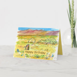 Carte Joyeux Anniversaire Trésors du Désert de la Détect