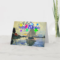 Joyeux anniversaire, Voilier au Petit Gennevillier