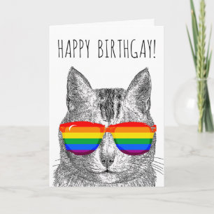 Carte Joyeux Anniversgay