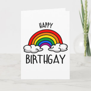 Carte Joyeux Anniversgay