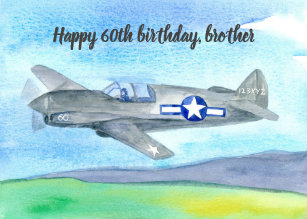 Cartes Avion D Anniversaire Zazzle Fr