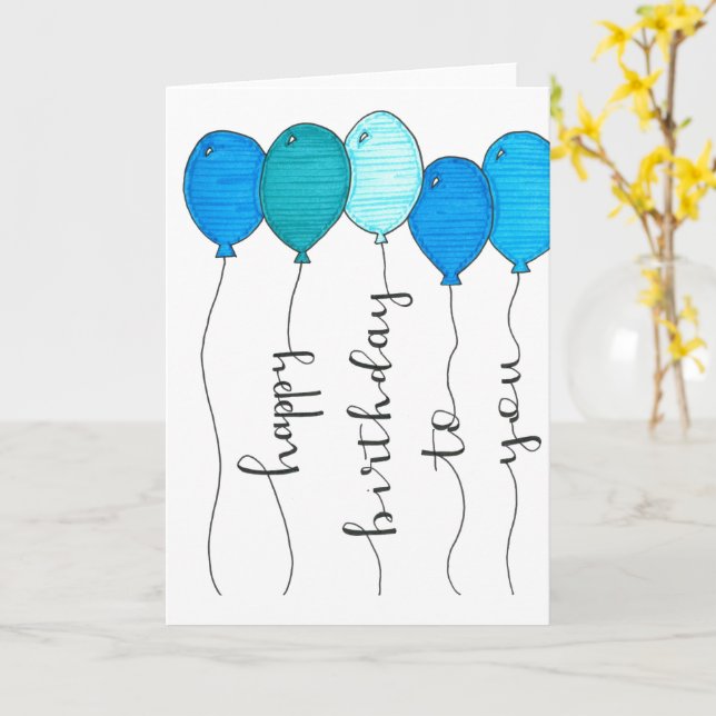 Sachet De 10 Ballons Imprimés Joyeux Anniversaire - Neuf Sous Emballage, Marque WDK