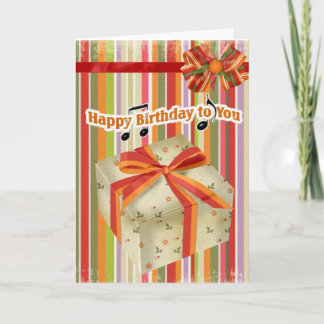 Carte Joyeux Birthday