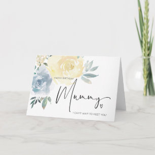 Carte Joyeux cadeau d'anniversaire pour maman d'être à p