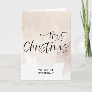 Carte Joyeux cadeau de Noël de voeux pour ami de garçon