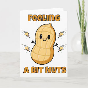 Carte Joyeux Cartoon Kawaii Peanut - Sentez Un Peu De No