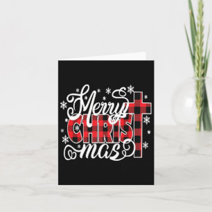 Carte Joyeux Christ Mas Christian Jésus Noël Pjs Xma