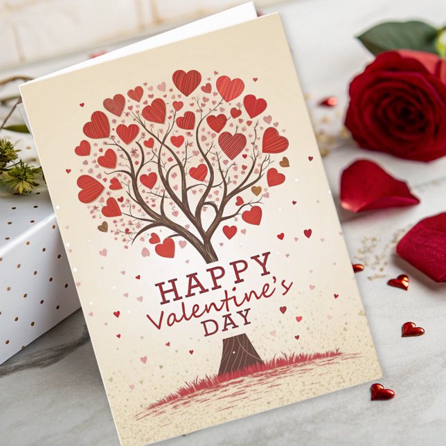 Carte Joyeux Coeurs de la Saint Valentin (Créateur téléchargé)