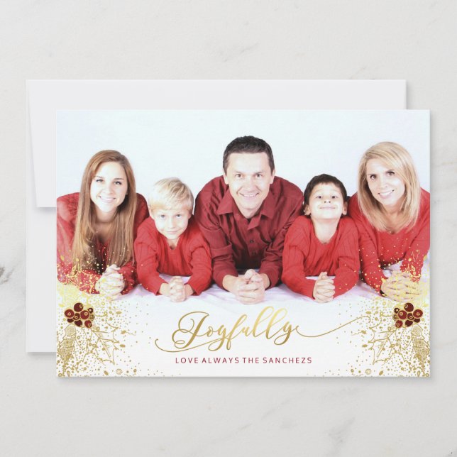 Carte Joyeux Confettis avec enveloppes blanches in (Devant)