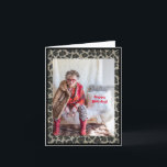 Carte Joyeux conseil humoristique pour un voyage Woo-Hoo<br><div class="desc">En février 2020, ma petite-fille a fait une photo de moi pour sa mission de classe de photographie universitaire. Nous avons eu beaucoup de rires pendant qu'elle perquisitionnait mon placard et ma boîte à bijoux pour trouver juste ce qu'il fallait. La veste de fourrure, qu'elle trouva en entrepôt, appartenait à...</div>