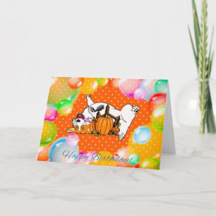 Carte Joyeux Corgi d'anniversaire