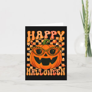 Carte Joyeux Costume Drôle Citrouille Halloween pour Tri