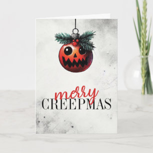 Carte Joyeux Creepmas