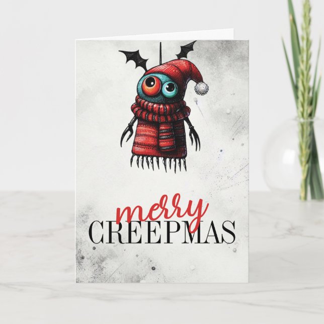 Carte Joyeux Creepmas (Devant)