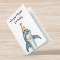 Joyeux Dauphin d'anniversaire de Flippin