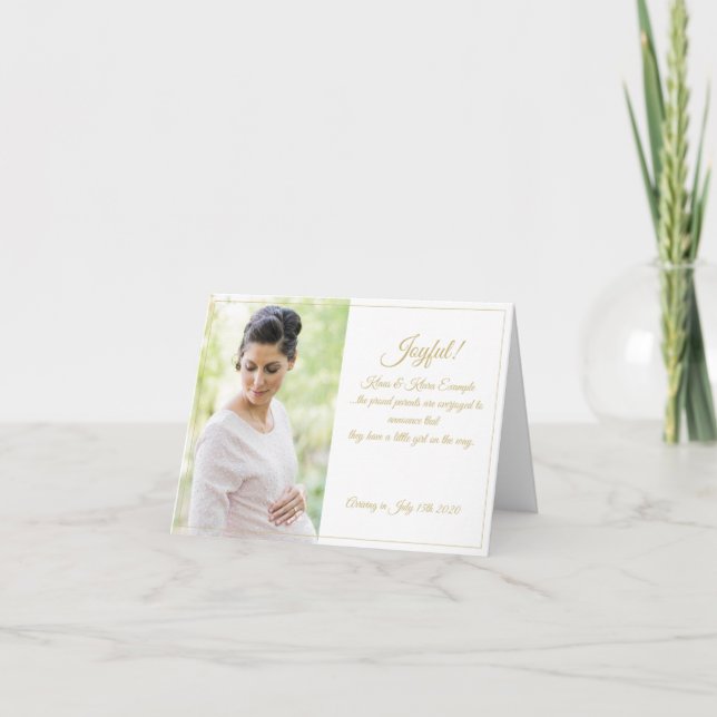 Carte Joyeux ! - De grandes attentes (Devant)