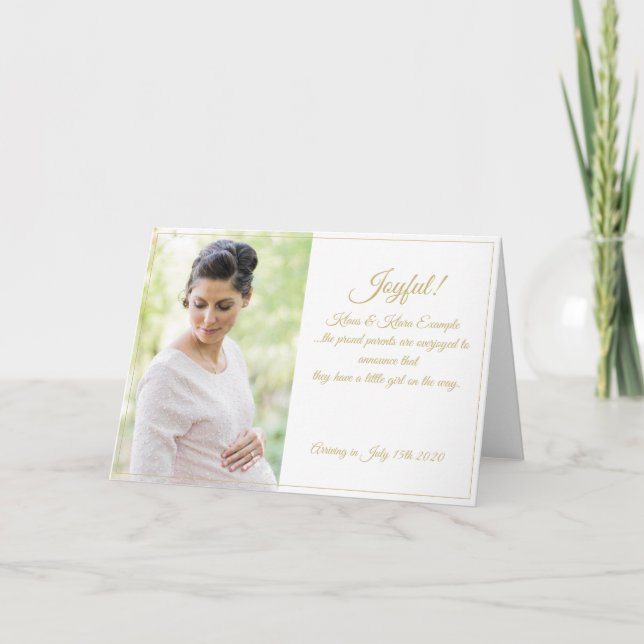 Carte Joyeux ! - De grandes attentes (Devant)