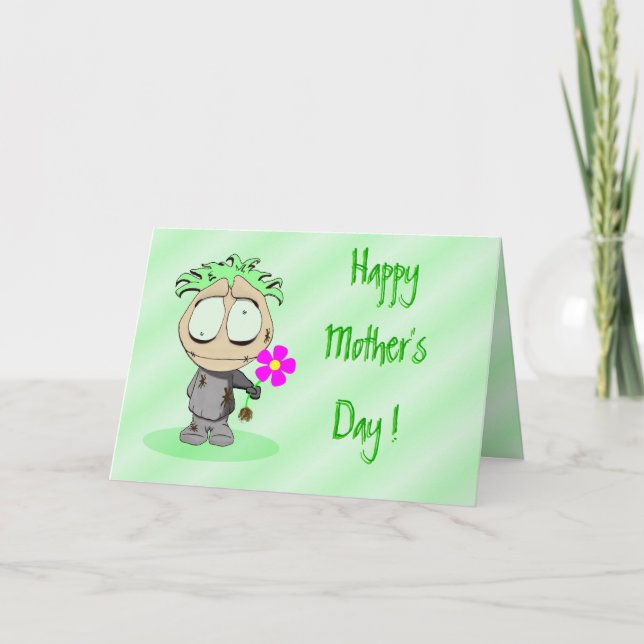 Carte Joyeux exploit de la Fête des Mères Lil Ralphie (Devant)