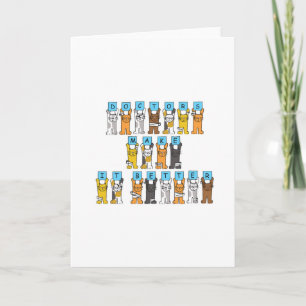 Carte Joyeux fêtards de la Journée des médecins en banda