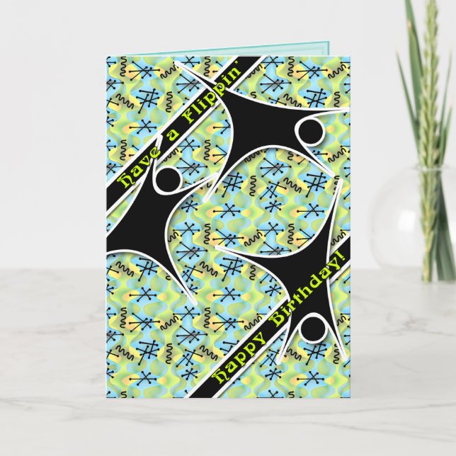 Carte Joyeux Flippin' Anniversaire (Carte) (Devant)