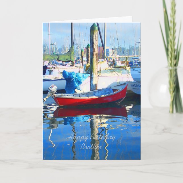 Carte Joyeux frère d'anniversaire (Devant)