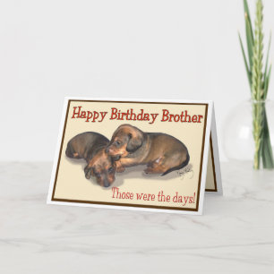 Carte Joyeux frère d'anniversaire