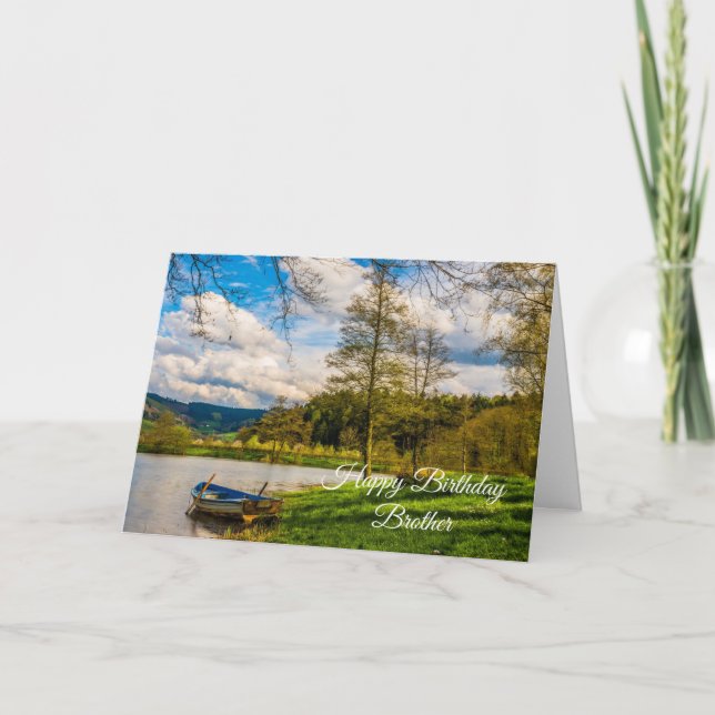 Carte Joyeux frère d'anniversaire (Devant)