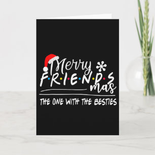 Carte Joyeux Friendsmas Celui Avec Le Noël Des Meilleure