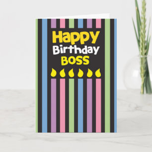 Carte Joyeux garçon d'anniversaire !
