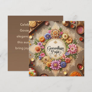 Carte Joyeux Govardhan Puja