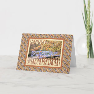 Carte Joyeux Grand-Parents Pont de Jour