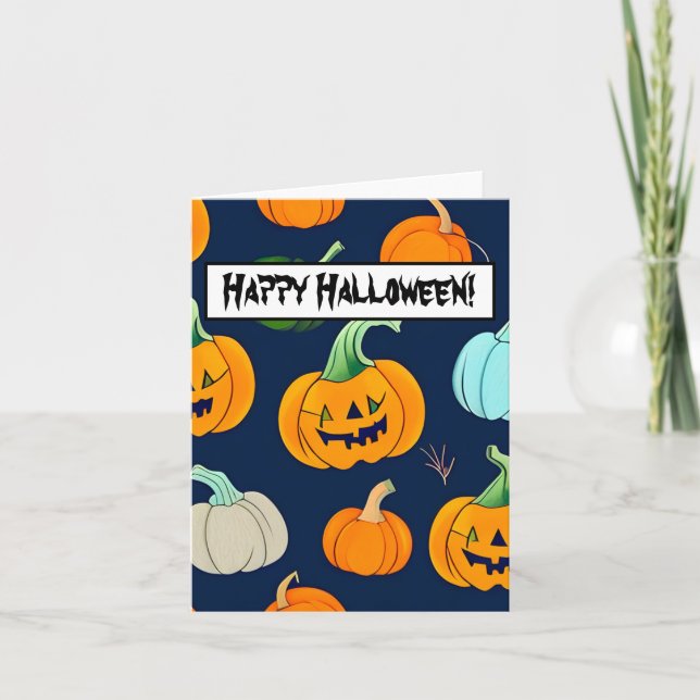 Carte Joyeux Halloween (Devant)