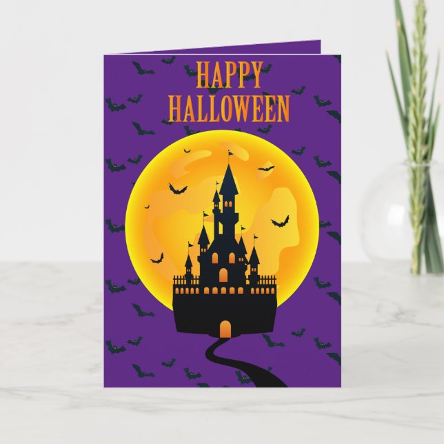 Carte Joyeux Halloween (Devant)